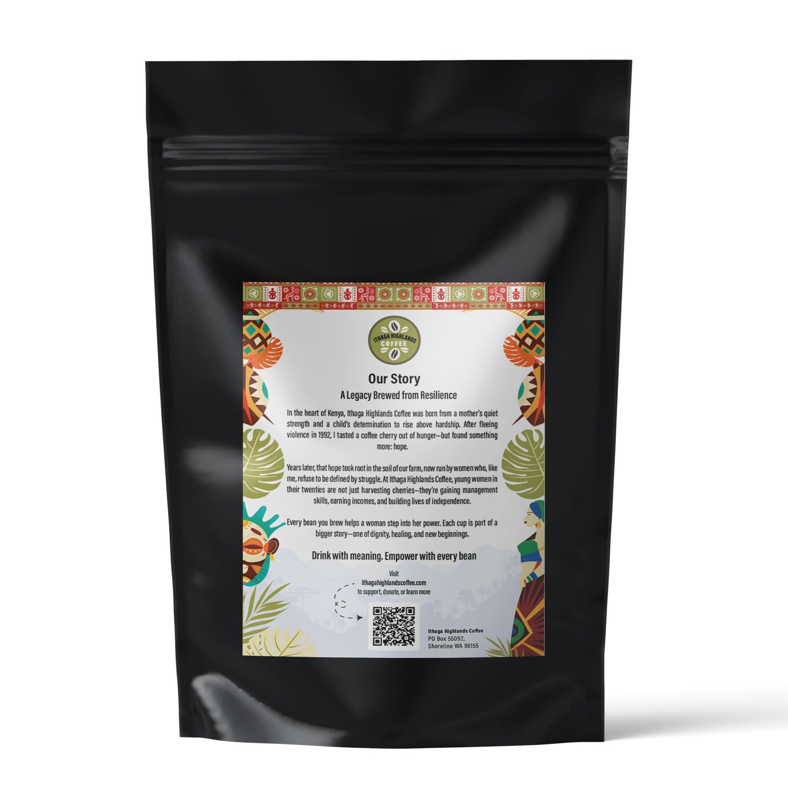 Ethiopian Natural Coffee- Medium Roast - Image 2