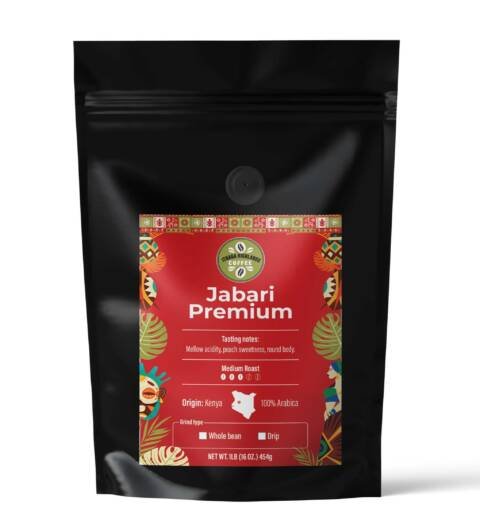 Jabari Premium Kenyan Coffee - Medium roast