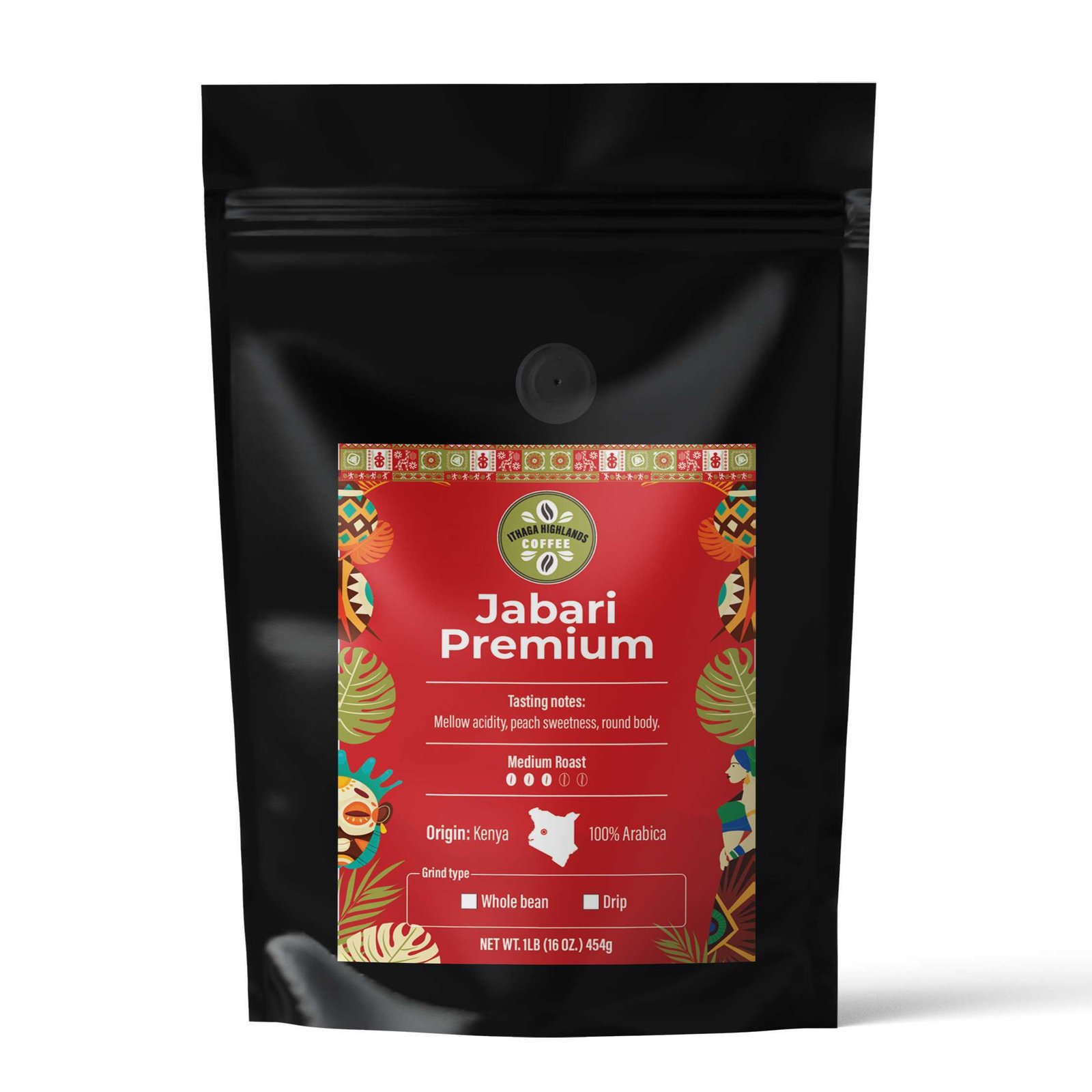 Jabari Premium Kenyan Coffee - Medium roast